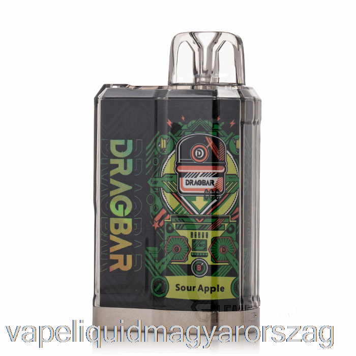 Dragbar B3500 Eldobható Savanyú Alma Vape E Cigi